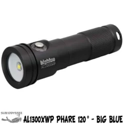 AL1300XWP Phare De Plongée 120° Photo/vidéo - Big Blue