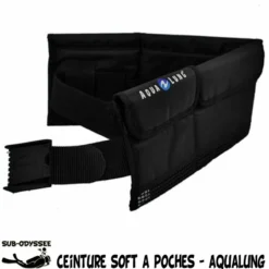 Ceinture De Lest SOFT à Poches Boucle Plastic - Aqualung