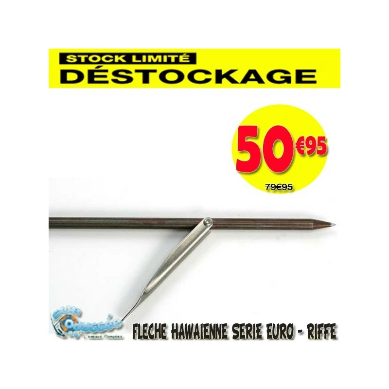Flèche HAWAIENNE Ø6.1mm L:86cm De Riffe - DESTOCKAGE