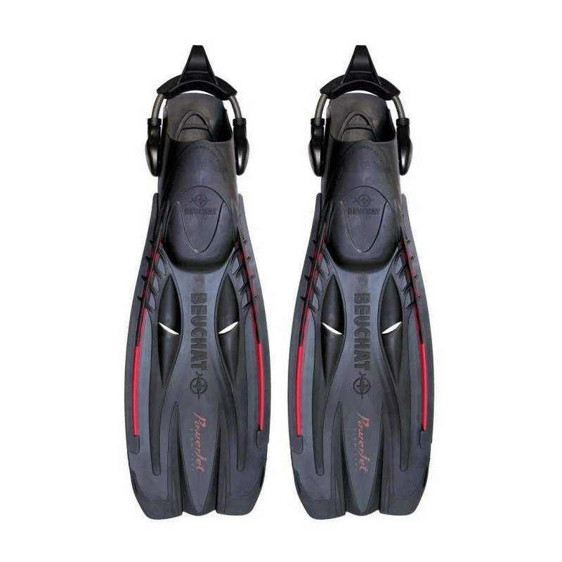 Palme Réglable POWER JET Noire (Firm Flex) - Beuchat