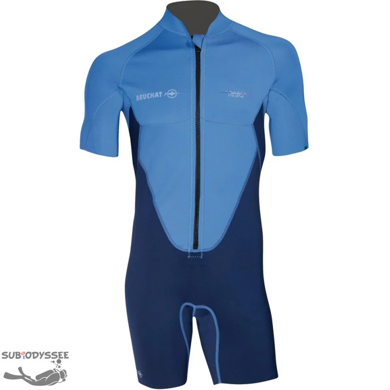 ATOLL FZ 2mm Shorty PlongĂ©e Homme - Beuchat â Image 2