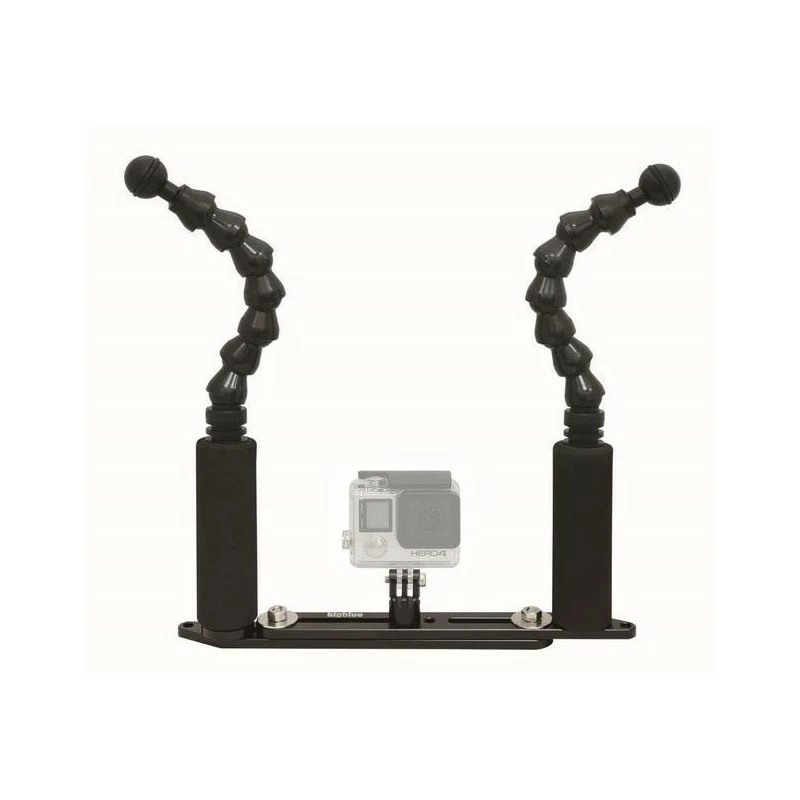 Platine EXTEND Double Bras + 2 FLEXI 7" + Fixation Gopro - BIG BLUE