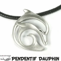 Pendentif DAUPHIN "FLIPPER" Etain - BigBlue By St John