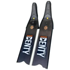 BLACK MAMBA V2 Medium Palmes Carbone Avec Chaussons C4 - DENTY Spearfishing