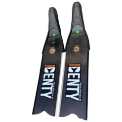 BLACK MAMBA V2 Souple Palmes Carbone Avec Chaussons C4 - DENTY Spearfishing