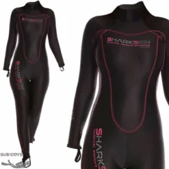 CHILLPROOF FULL SUIT Femme MonopiĂšce Zip Dorsal - SHARKSKIN