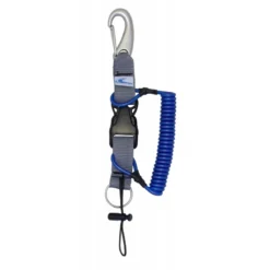 Cordon Spiralé KEVLAR Mousqueton VELA Inox 70