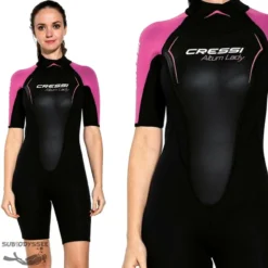 ALTUM Shorty Femme 3mm Avec Zip Dorsal - Cressi