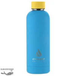 Bouteille THERMOS 500ml Caoutchouc TURQUOISE JAUNE - Cressi