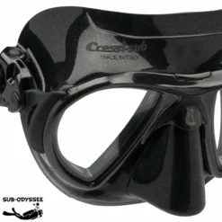 NANO Masque Silicone Noir - Cressi