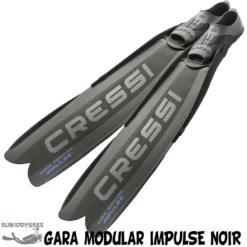 GARA MODULAR IMPULSE NOIR Palme Apnée - CRESSI