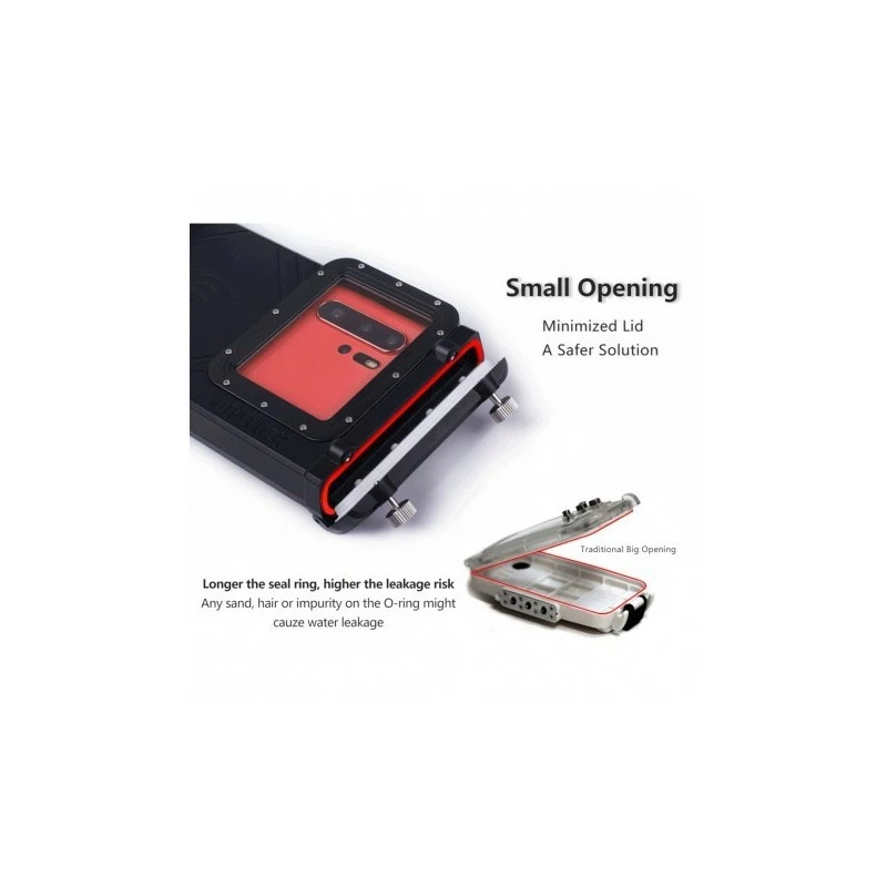 SEATOUCH 3 Pro 80m Caisson Pour IPhone 11/11 Pro/11 Pro Max (Pack 5) - Divevolk â Image 5