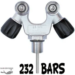 Robinet 2 Sorties Fixes En V G5/8 (DIN) 232B - M25 X 200