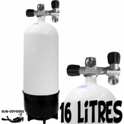Bloc 16 Litres 2 Sorties Acier - Eurocylinder
