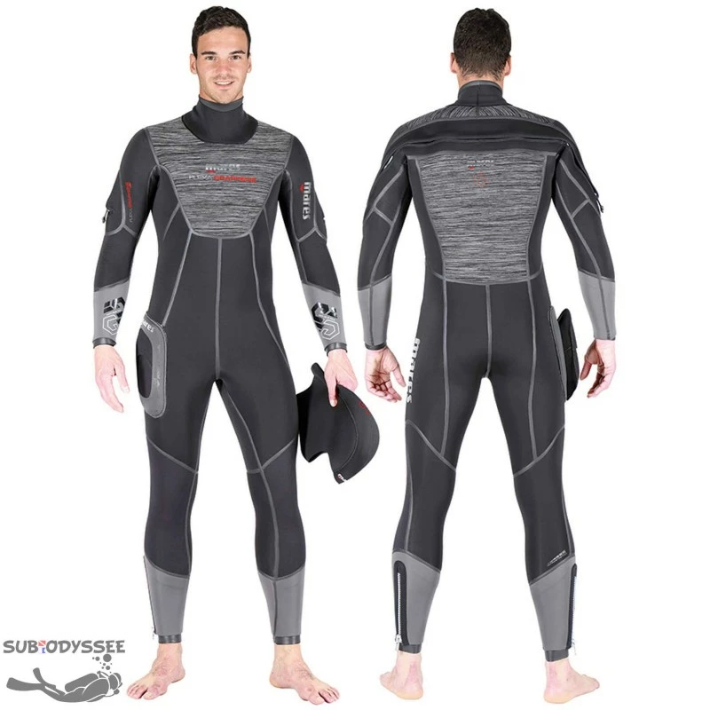 FLEXA GRAPHENE 7mm Combinaison Semi Etanche Homme - Mares â Image 2