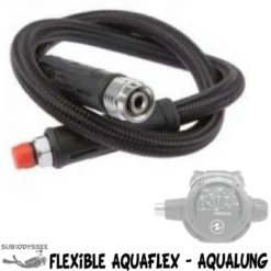 Flexible AQUAFLEX Tressé MP 70cm Moyenne Pression Pour Détendeur - Aqualung