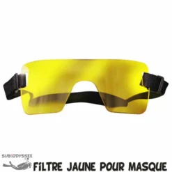 FLUORDIVE Filtre Jaune Pour Masque - Big Blue