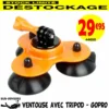 Ventouse Avec Tripod Quick Release Pour Gopro - DESTOCKAGE