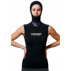 HOOD VEST Femme Gilet Avec Cagoule Attenante 2.5 + 5mm - Cressi