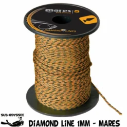 Bobine Fil Diamond Ă 1mm L 100 M Bi-color - Mares