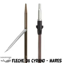 Flèche Tahitienne Ø8mm Acier Pour Fusil Pneumatique - Mares