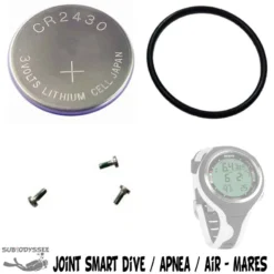 Kit Pile SMART (pile + Joint + 2 Vis Capot + 1 Vis Bracelet) - Mares