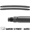 Sandows S-POWER Noir Ø17.5 Mm (La Paire) - Mares