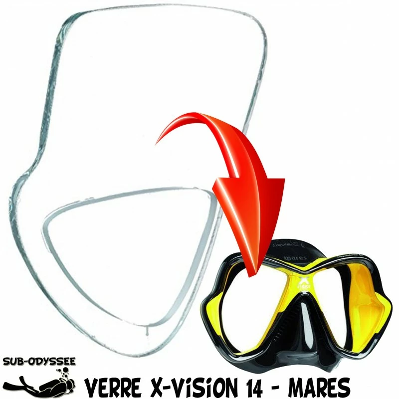 Verre Correcteur X-VISION 14 Positif (+1.5 Ă +3.0) - Mares