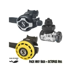 Pack MK17 EVO S620 Ti Détendeur + Octopus R195 - Scubapro