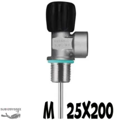 Robinet M25x200 1sortie DIN G5/8 COMPTEC 232 Bars