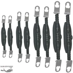 Sangle Palme à Ressort Inox Avec Boucle Inox