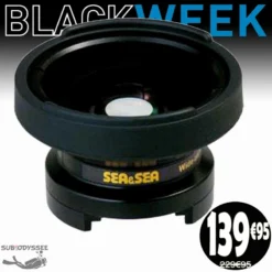Lentille Conversion Grand Angle 28 Mm Pour DX-860G - SEA & SEA - BLACK FRIDAY