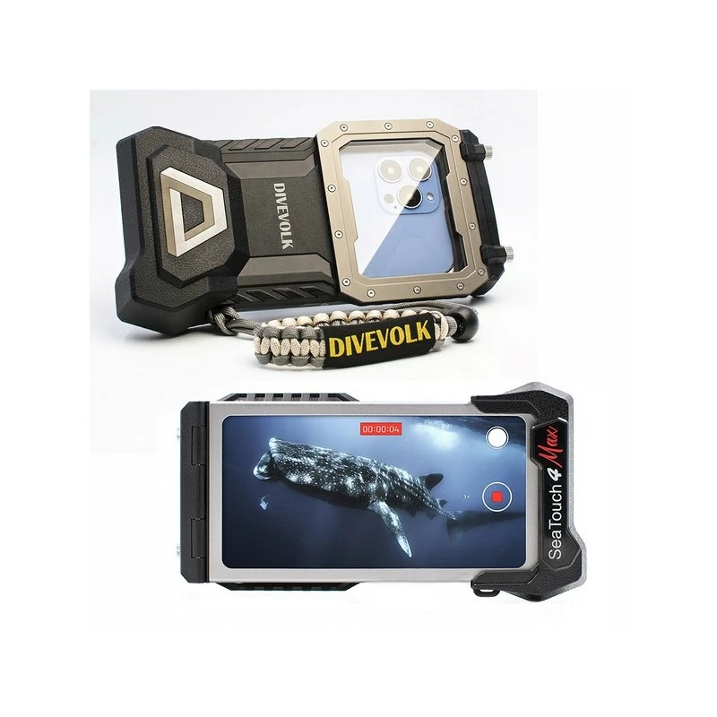SEATOUCH 4 Max 60m Caisson Pour IPHONE 12/13, 12/13 Pro, 12/13 Pro Max - Divevolk â Image 4