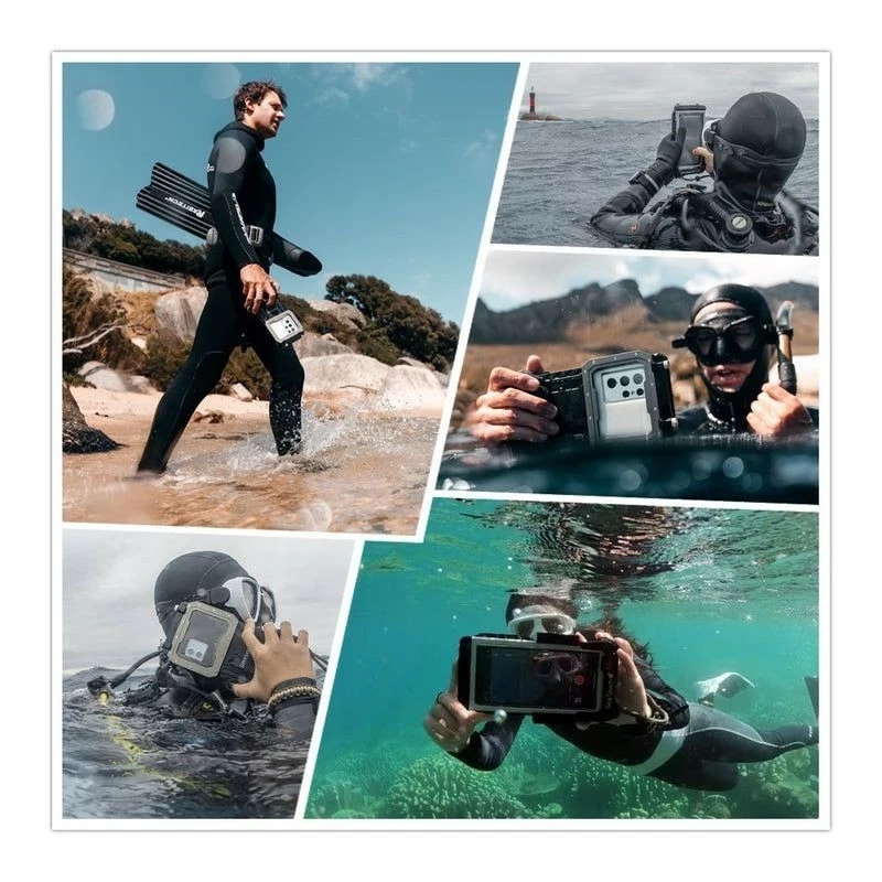SEATOUCH 4 Max 60m Caisson Pour IPHONE 12/13, 12/13 Pro, 12/13 Pro Max - Divevolk â Image 5