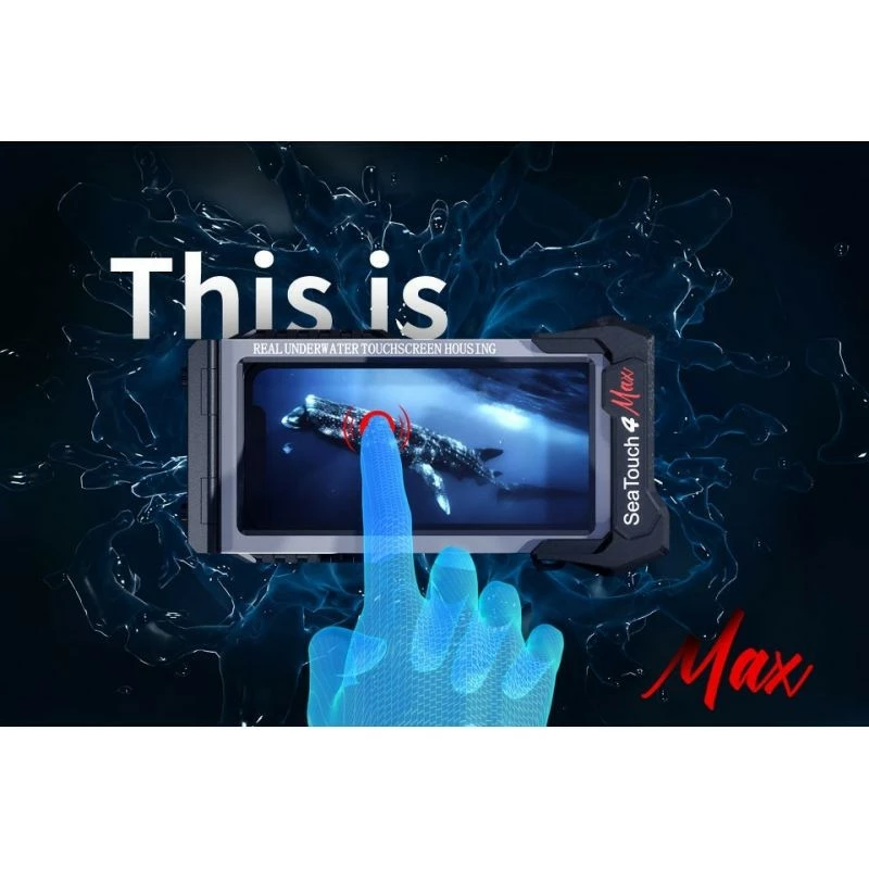 SEATOUCH 4 Max 60m Caisson Pour IPHONE 12/13, 12/13 Pro, 12/13 Pro Max - Divevolk â Image 7
