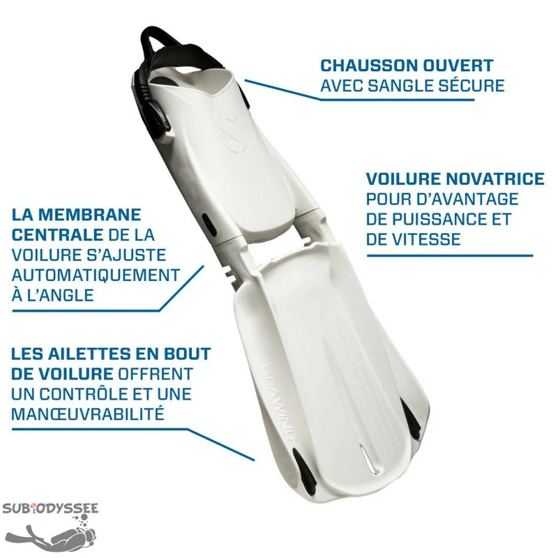 SEAWING SUPERNOVA Blanche Palme Demontable - Scubapro â Image 5