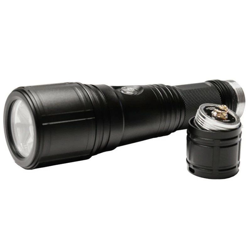 SHARK Phare Plongee 2500 Lumens Focale Variable - OCEAMA â Image 2