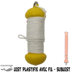 Plomb Plastifié Avec Fil Pour Parachute Palier - Sublest